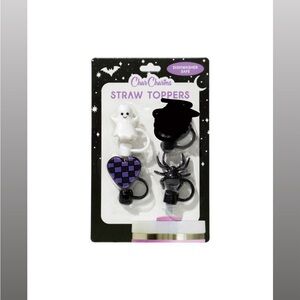 Halloween Straw Toppers Set of 3